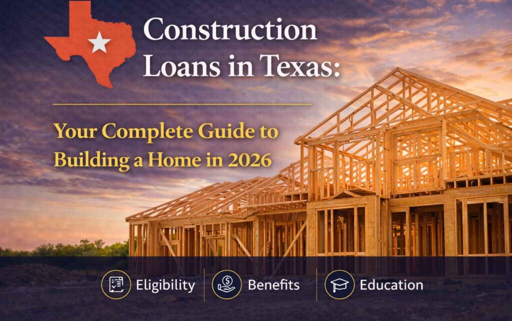 Construction Loans in Texas: Your Complete Guide to Building a Home in 2026