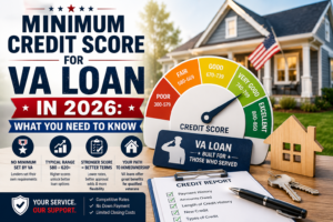 Minimum Credit Score for VA Loan in 2026: What You Need to Know