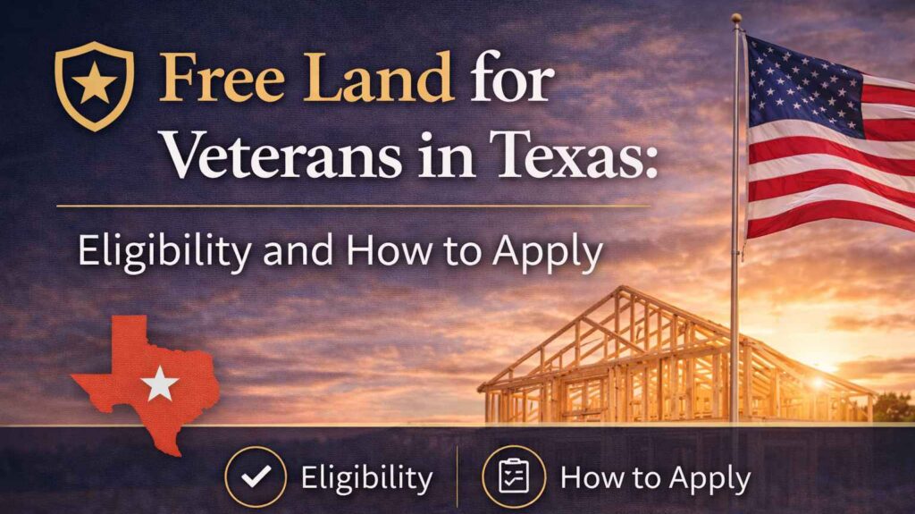 Free Land for Veterans in Texas