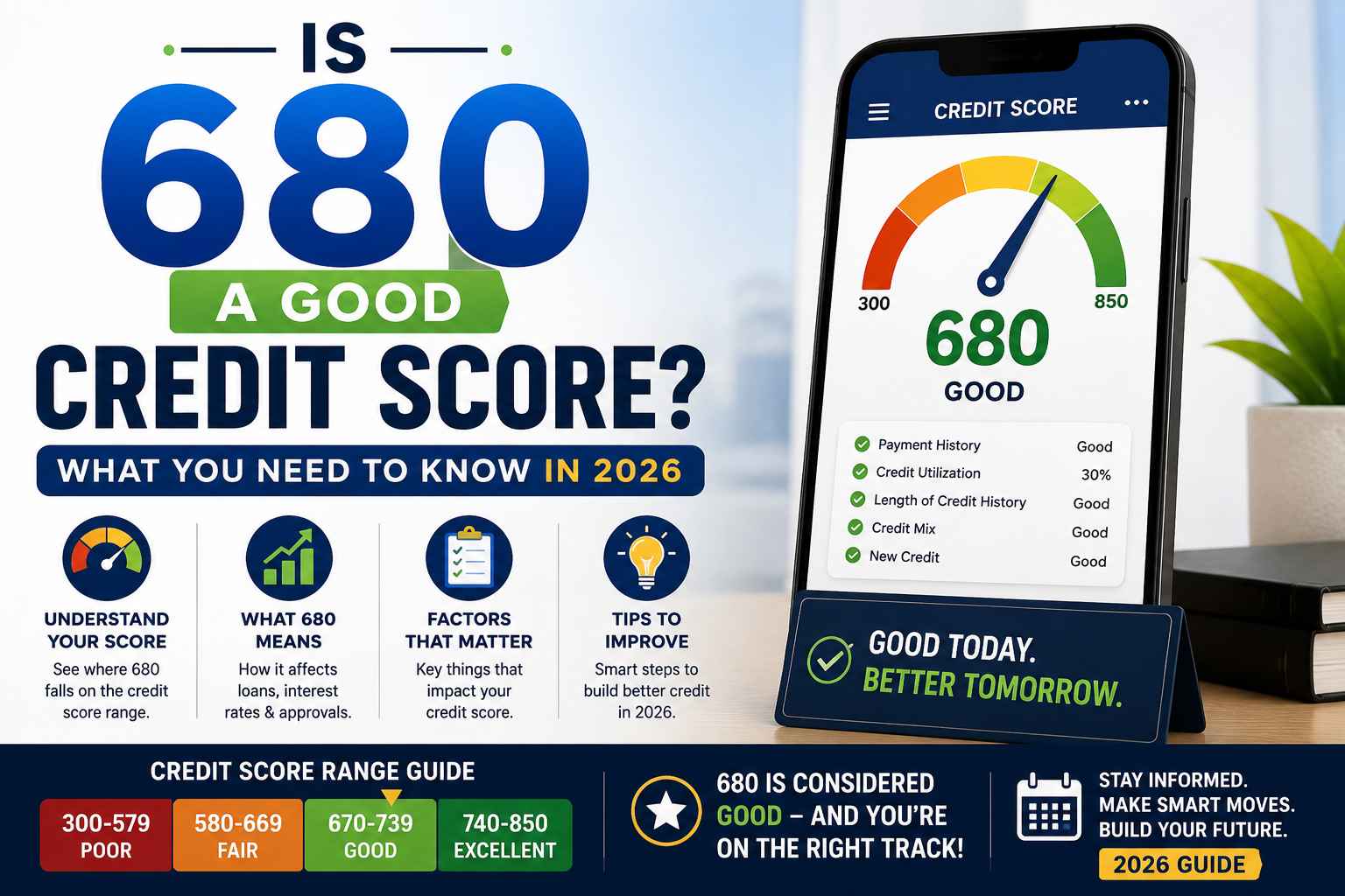 Is 680 a Good Credit Score? What You Need to Know in 2026 - Security