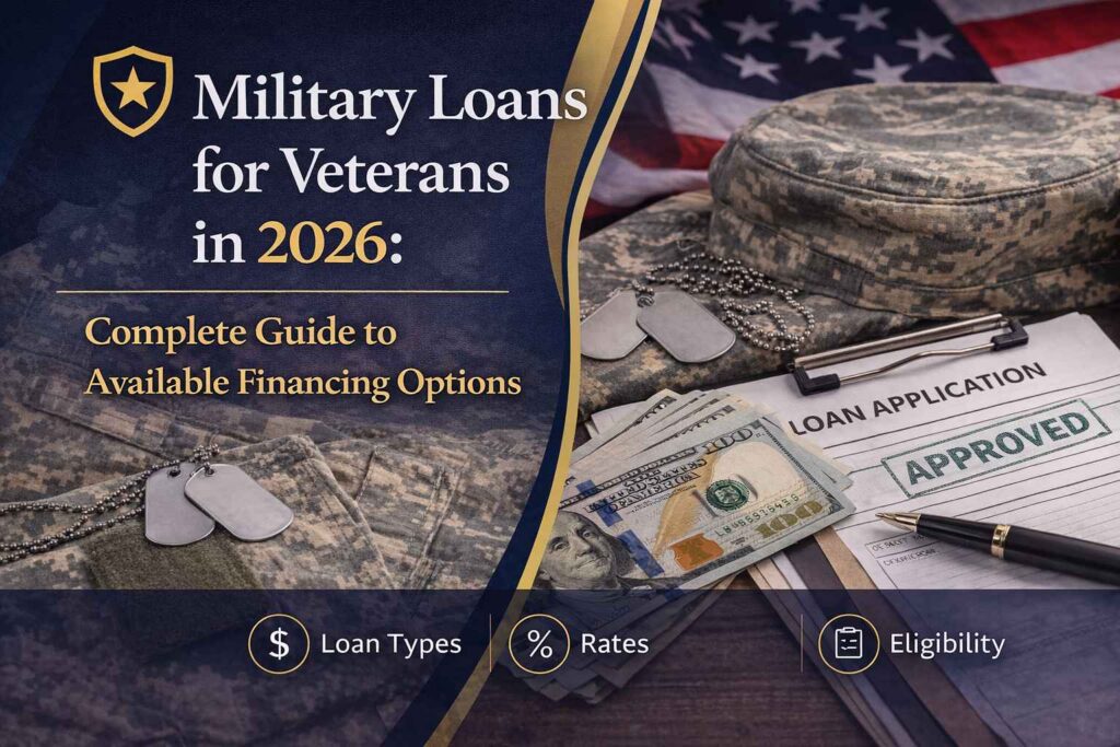 Military Loans for Veterans in 2026: Complete Guide to Available Financing Options