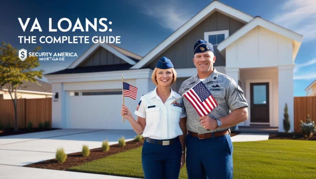 VA Loans: The Complete Guide by Security America Mortgage 