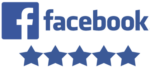 Facebook log with start icon