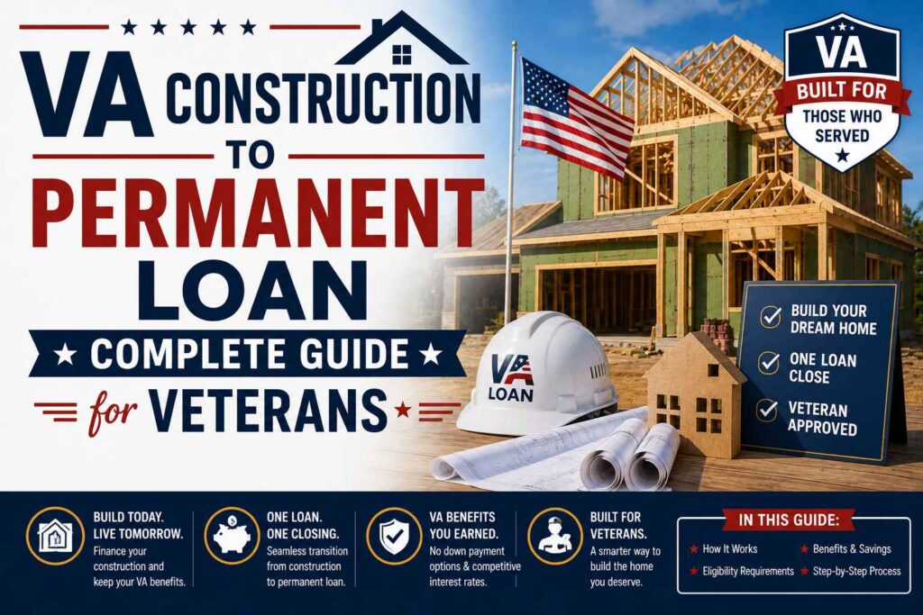 VA Construction to Permanent Loan?