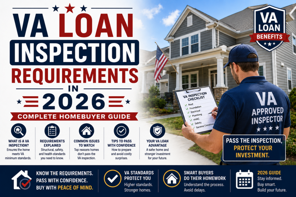VA Loan Inspection Requirements in 2026: Complete Homebuyer Guide